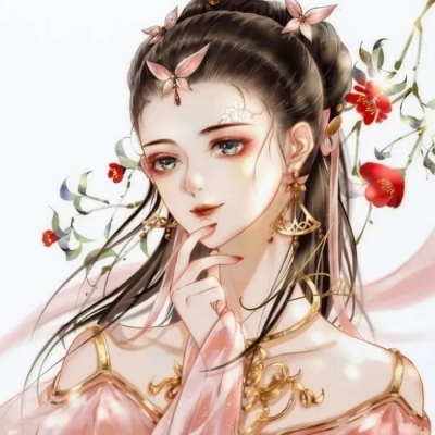 头像卡通古风美女可爱_卡通美女头像古风_头像卡通古风美女