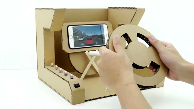 手工游戏方向盘_自制玩具方向盘_自制手机游戏方向盘教程